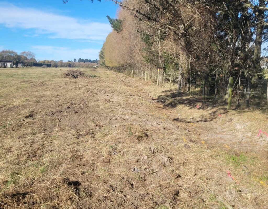Rural drainage and waterway clearing services in North Canterbury