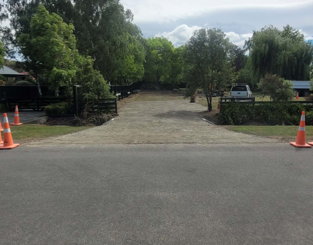 Driveways and earthworks services Canterbury wide